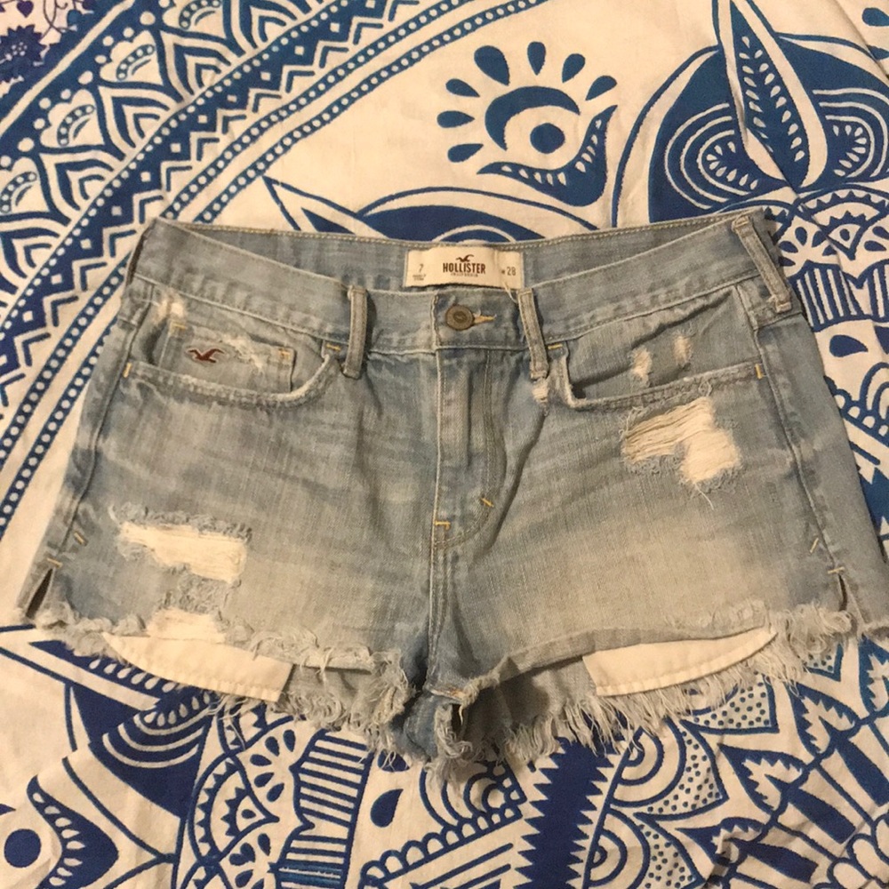 Ripped Hollister Shorts